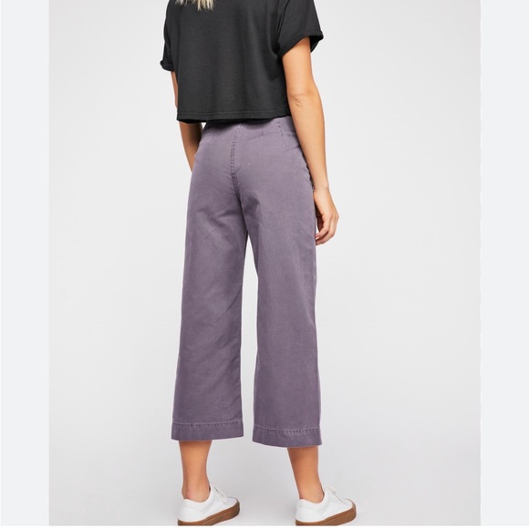 Free People Pants - Free People highrise dusty lilac Patti pant SZ 26